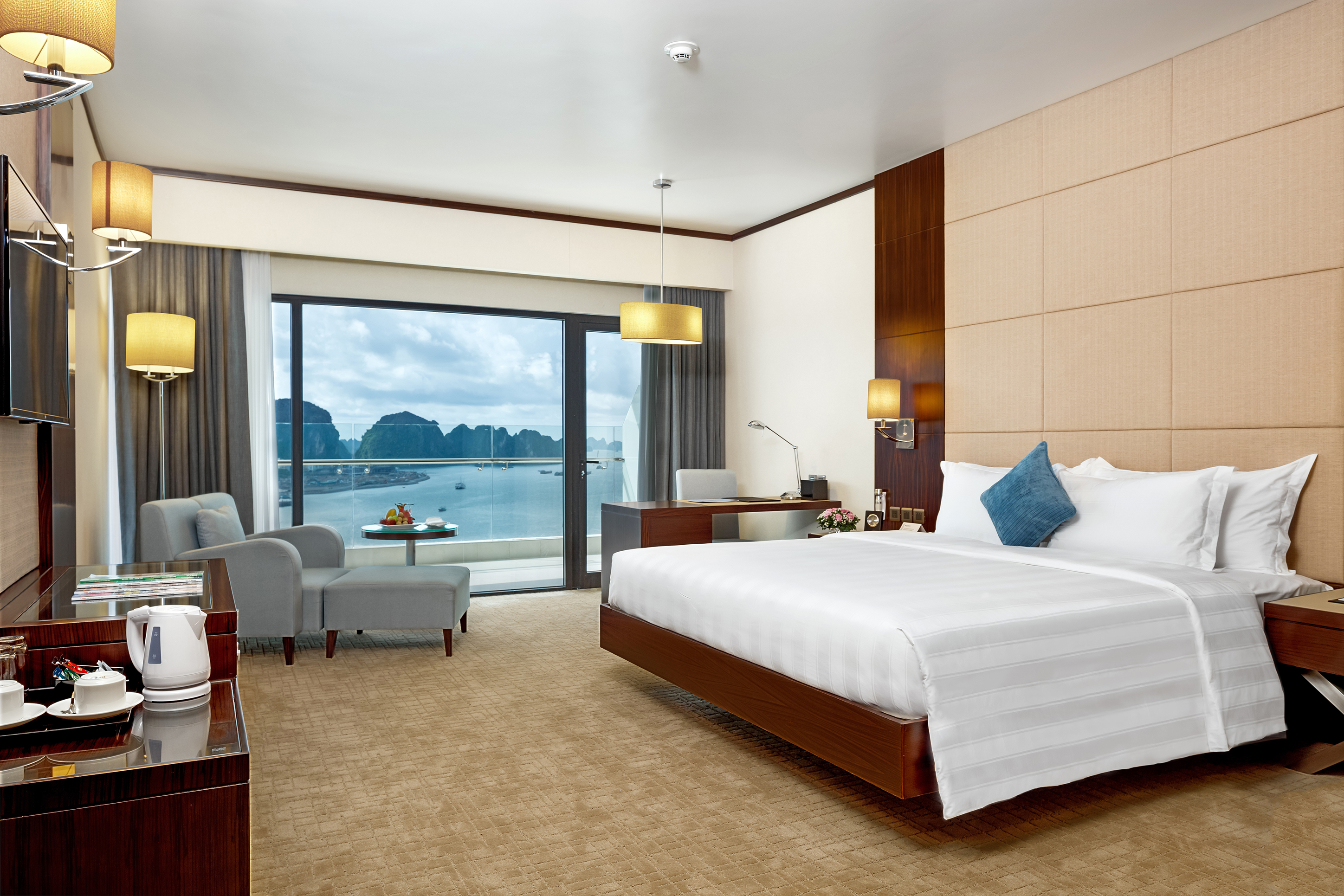Guest room at the Wyndham Legend Halong Hotel in Halong, Other than US/Canada